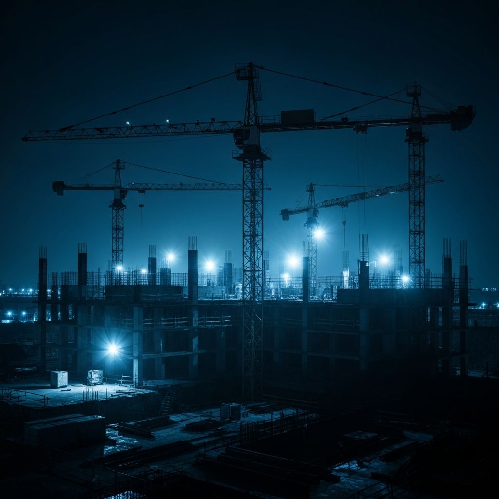 Construction Site Background